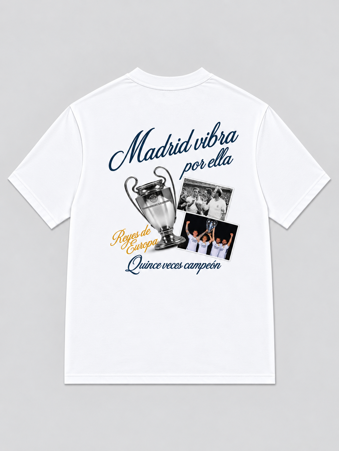 Camiseta `Madrid vibra por ella´