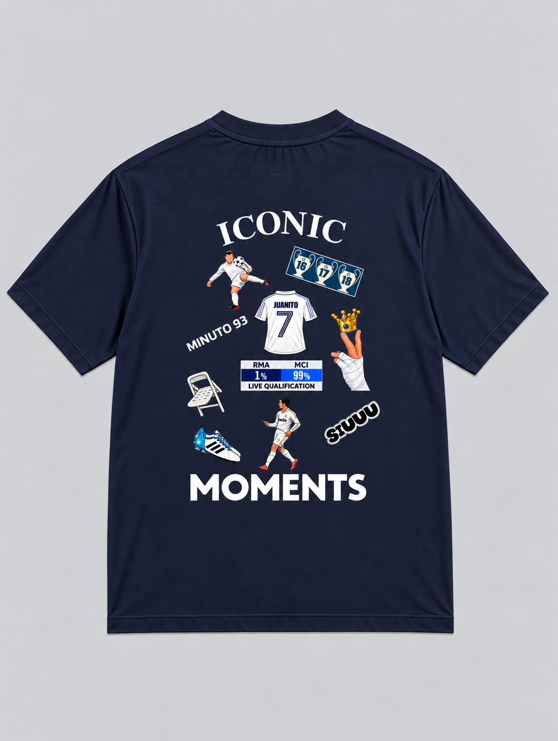 Camiseta Momentos icónicos