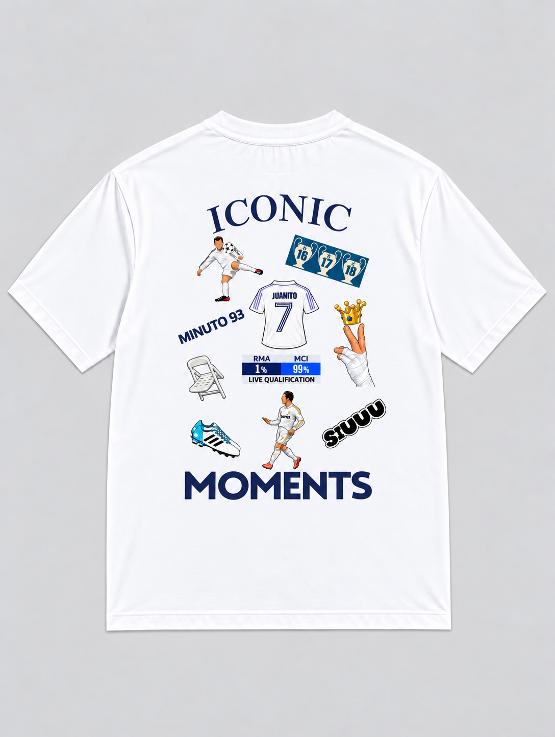 Camiseta Momentos icónicos