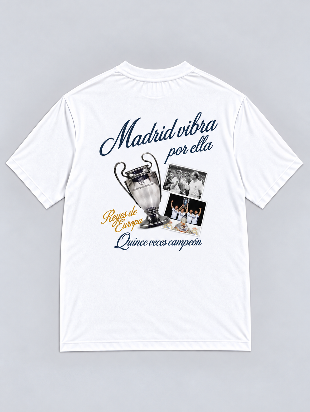 Camiseta `Madrid vibra por ella´