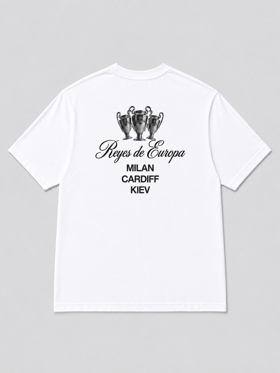 Camiseta de las 3 Champions.